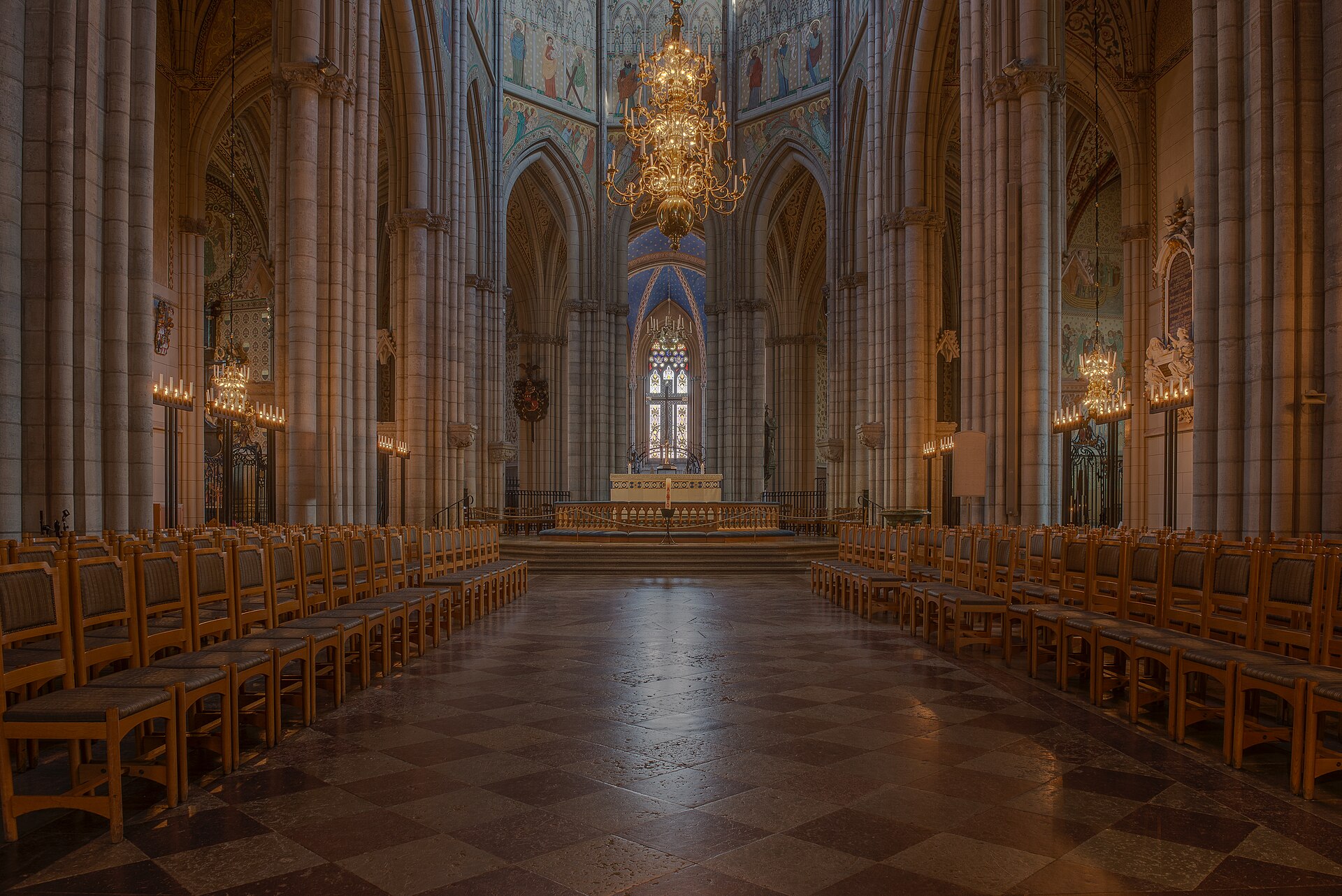 Uppsala domkyrka — kyrkan i stan, inte Bokajakts bockmark